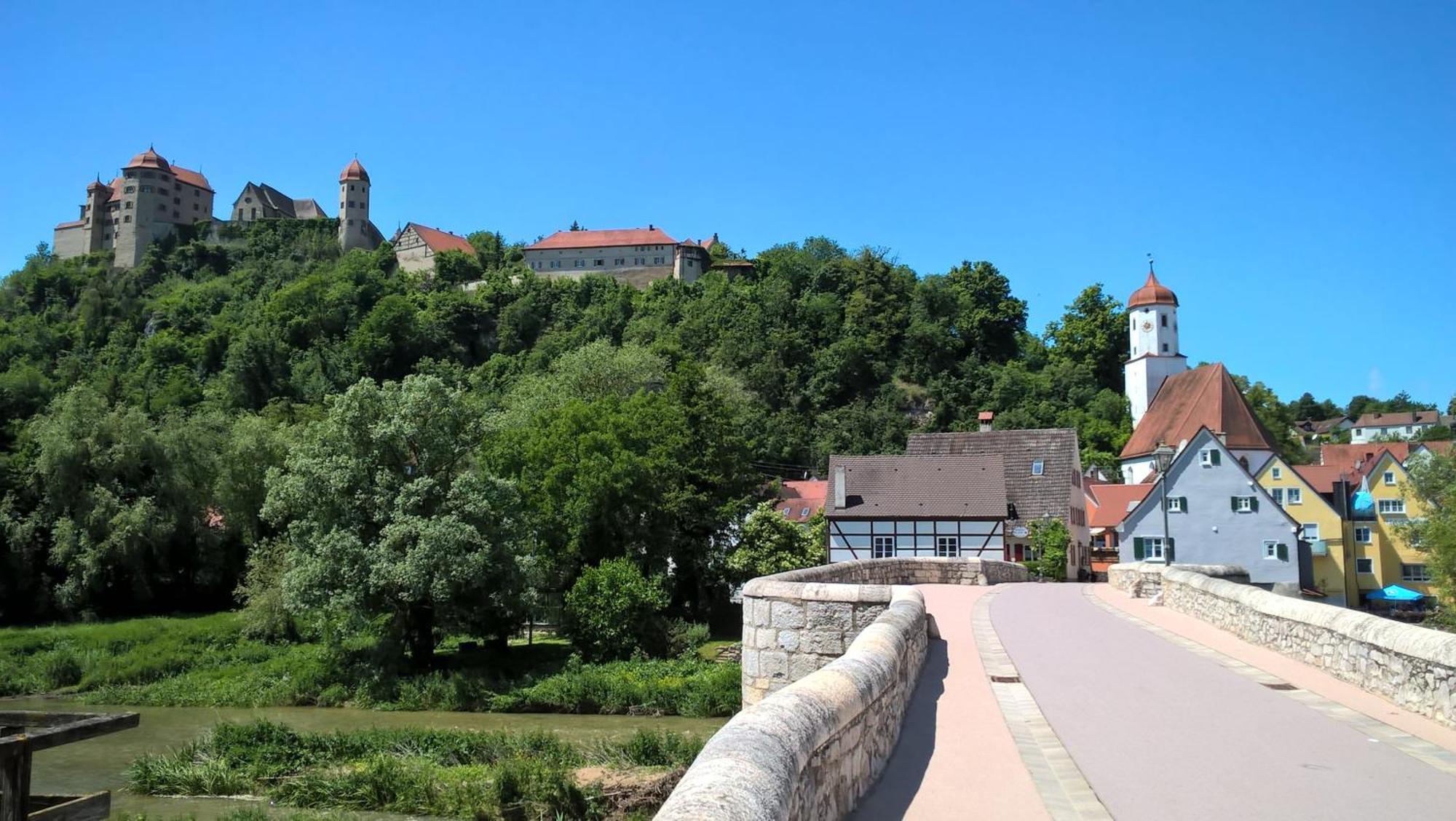 Schlosshotel Harburg Stadelhof Exterior photo